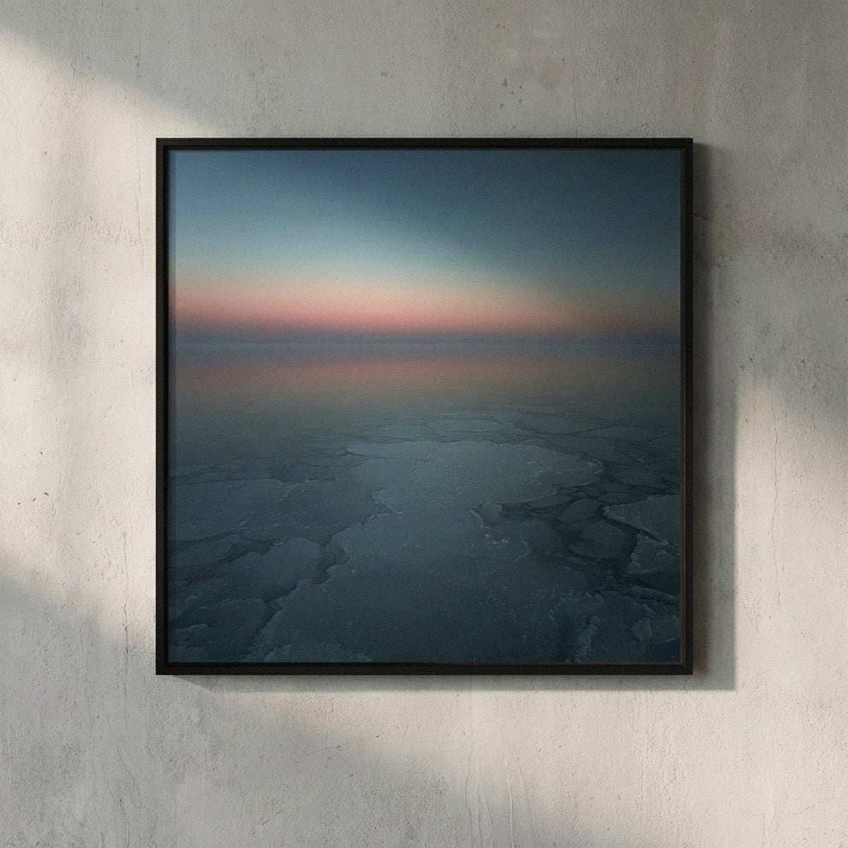 Cold Zones series: polar landscape wall art, framed fine art print — Beau Edition