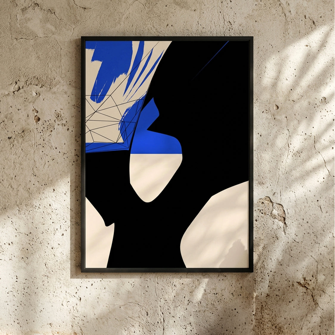 Ink & Concrete series: mid-century architecture prints, framed fine art print — Beau Edition