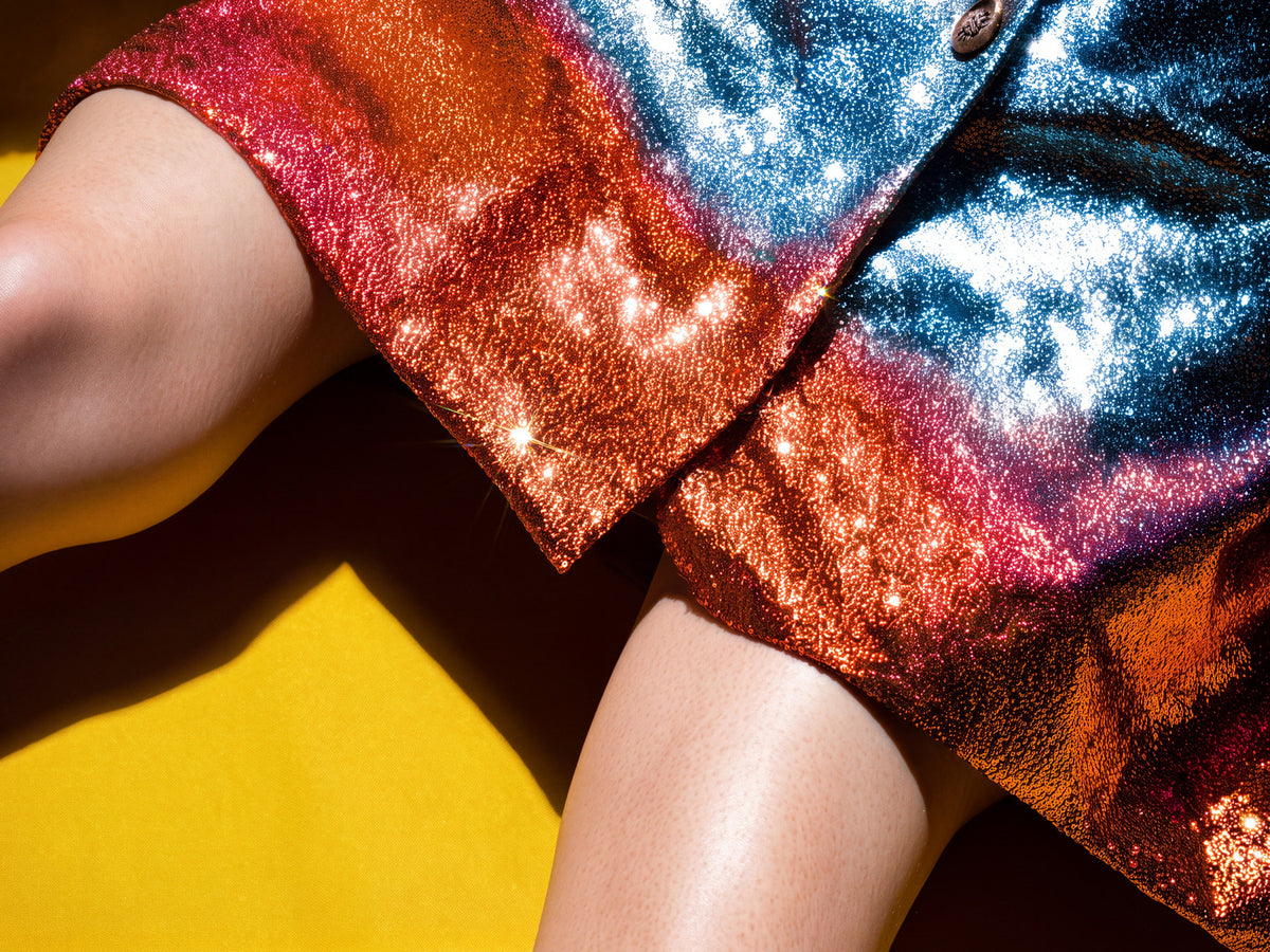 Electric Summer 07 – tirage d'art veste de styliste à paillettes | Beau Edition
