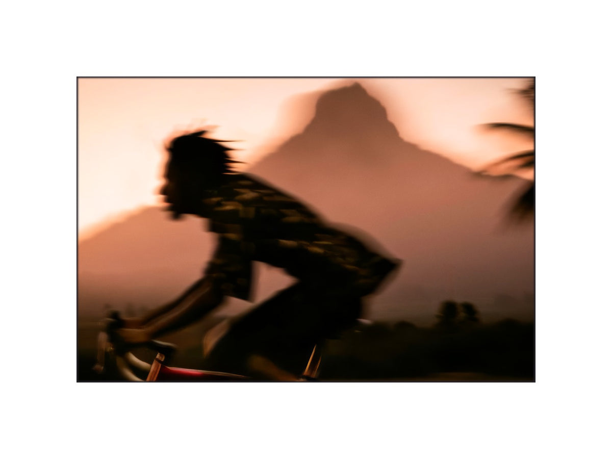 Mauritius 05 – cyclist, Cascavelle fine art print artwork | Beau Edition