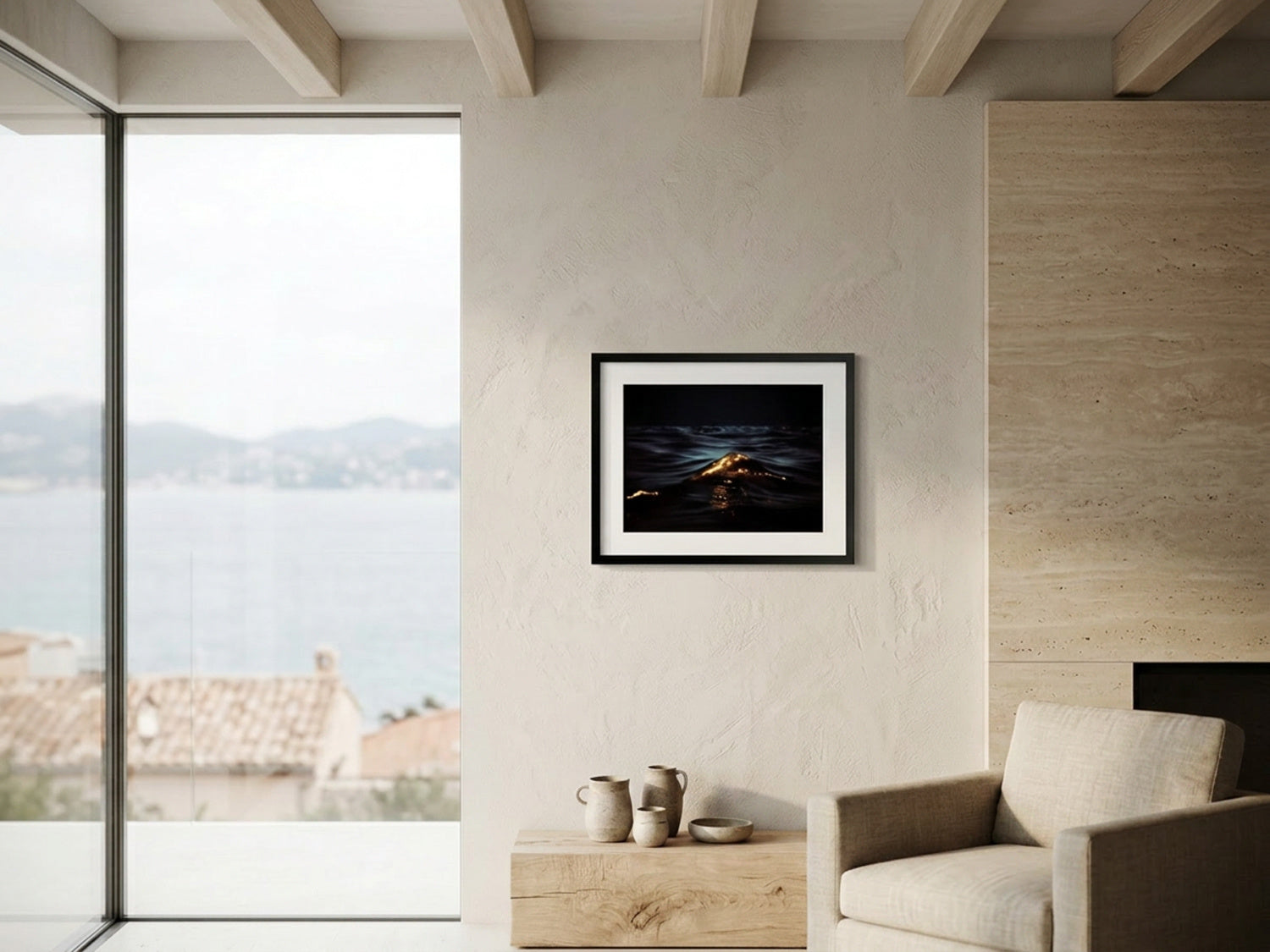 After Riviera 07 – framed fine art photography in interior, wall art | Beau Edition