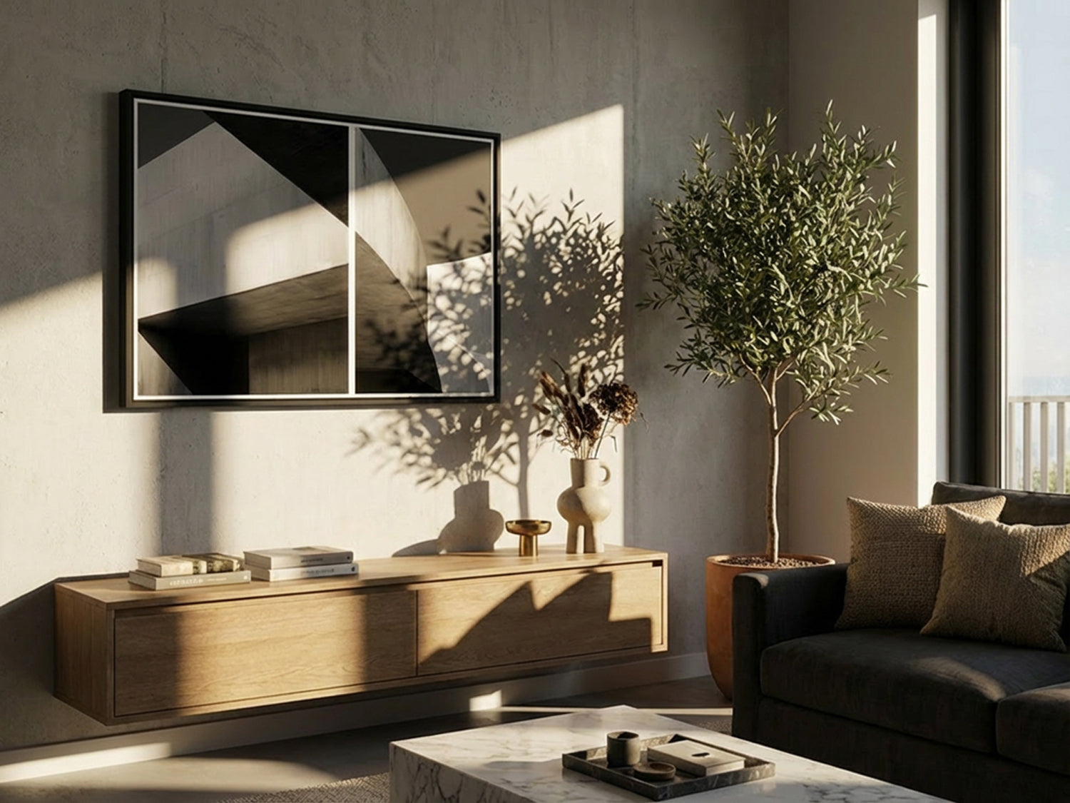 Monoliths 01 – décoration murale d'intérieur, tirage photographique minéral noir et blanc | Édition Beau