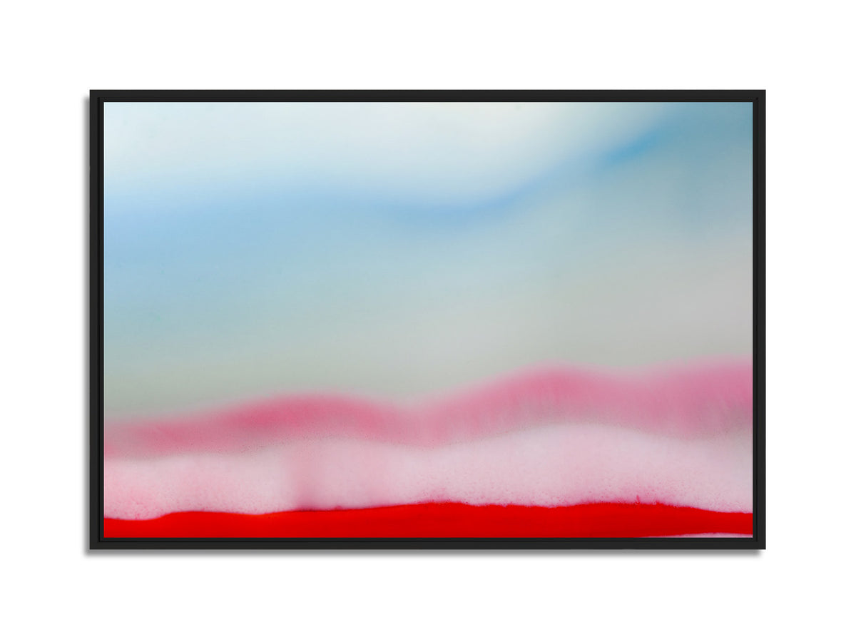 In Between 01 – ink in water fine art print, black matt floater frame | Beau Edition