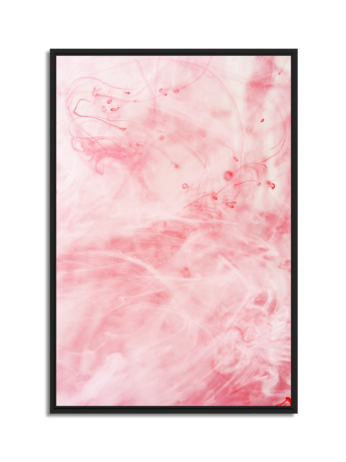 In Between 07 – ink in water fine art print, black matt floater frame | Beau Edition