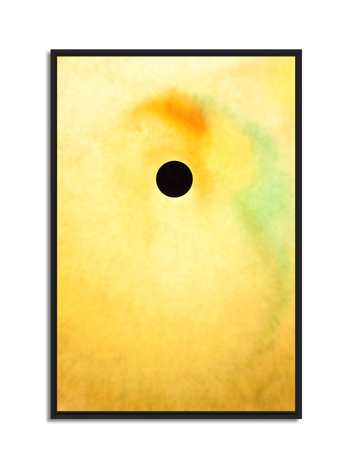 In Between 18 – ink in water fine art print, black matt floater frame | Beau Edition
