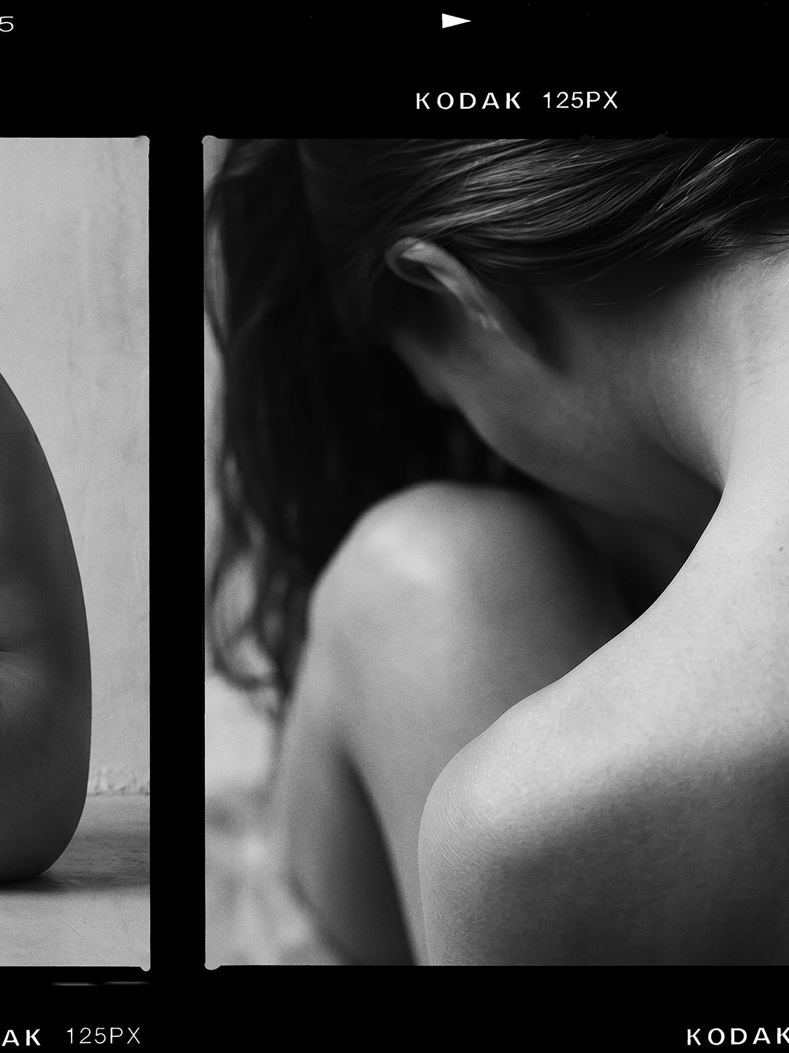 contact sheet 04 - Julie – interior wall art, contact sheet fine art nude print | Beau Edition