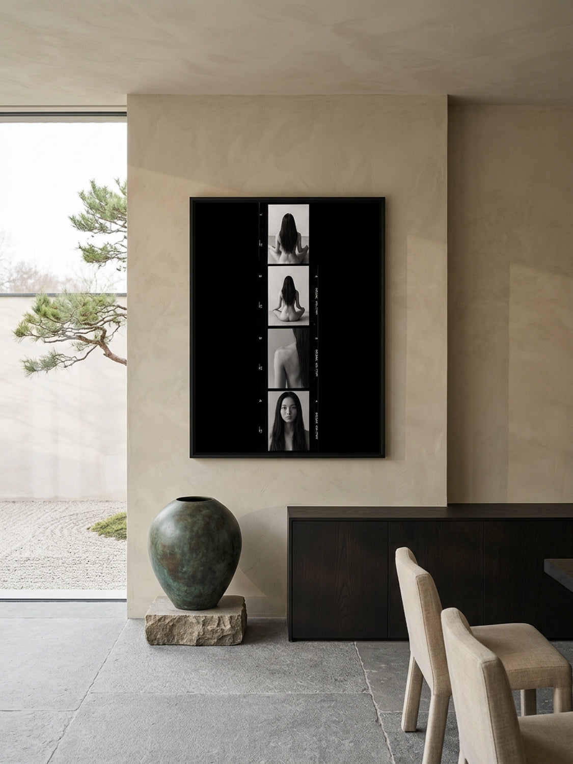 contact sheet 06 - Hakura – contact sheet fine art nude print artwork | Beau Edition