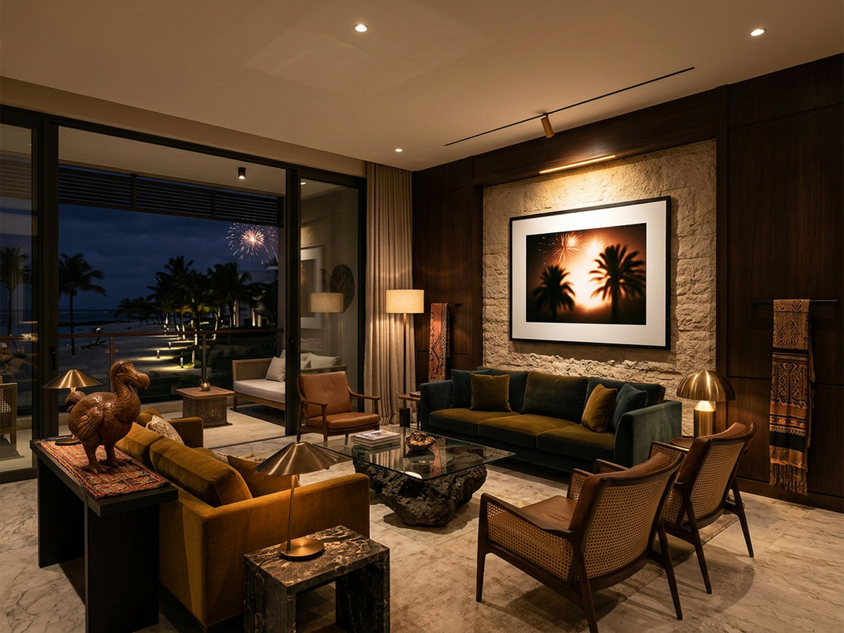Mauritius 11 – interior wall art, private land, Albion fine art print | Beau Edition