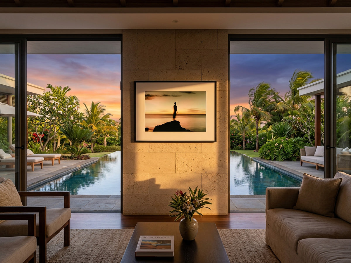 Mauritius 13 – mise en situation intérieure, tirage d’art Souillac | Beau Edition