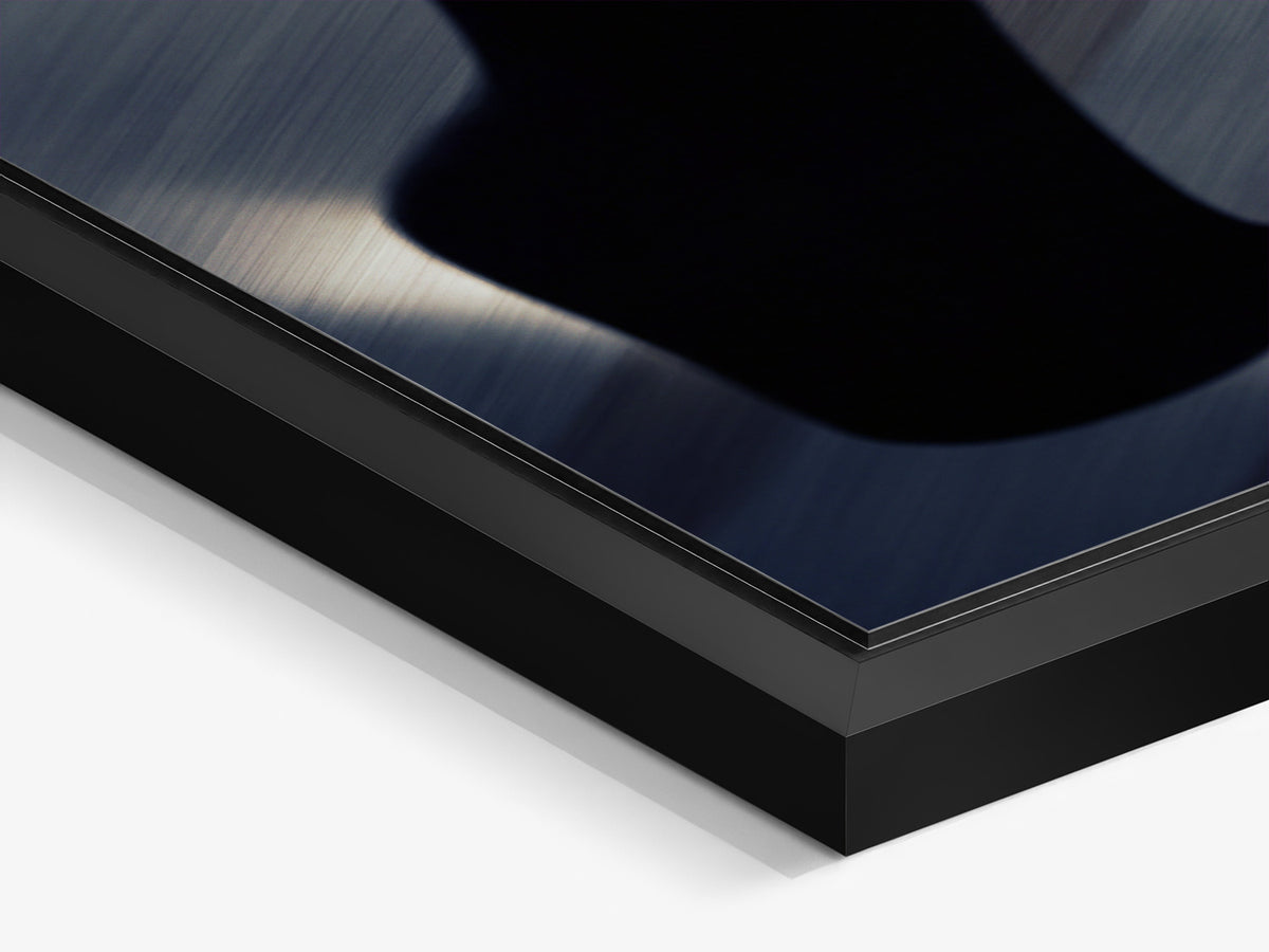 The Other Side of the Picture 03 – black matt floater frame close-up, Nina Ricci shoes fine art print | Beau Edition