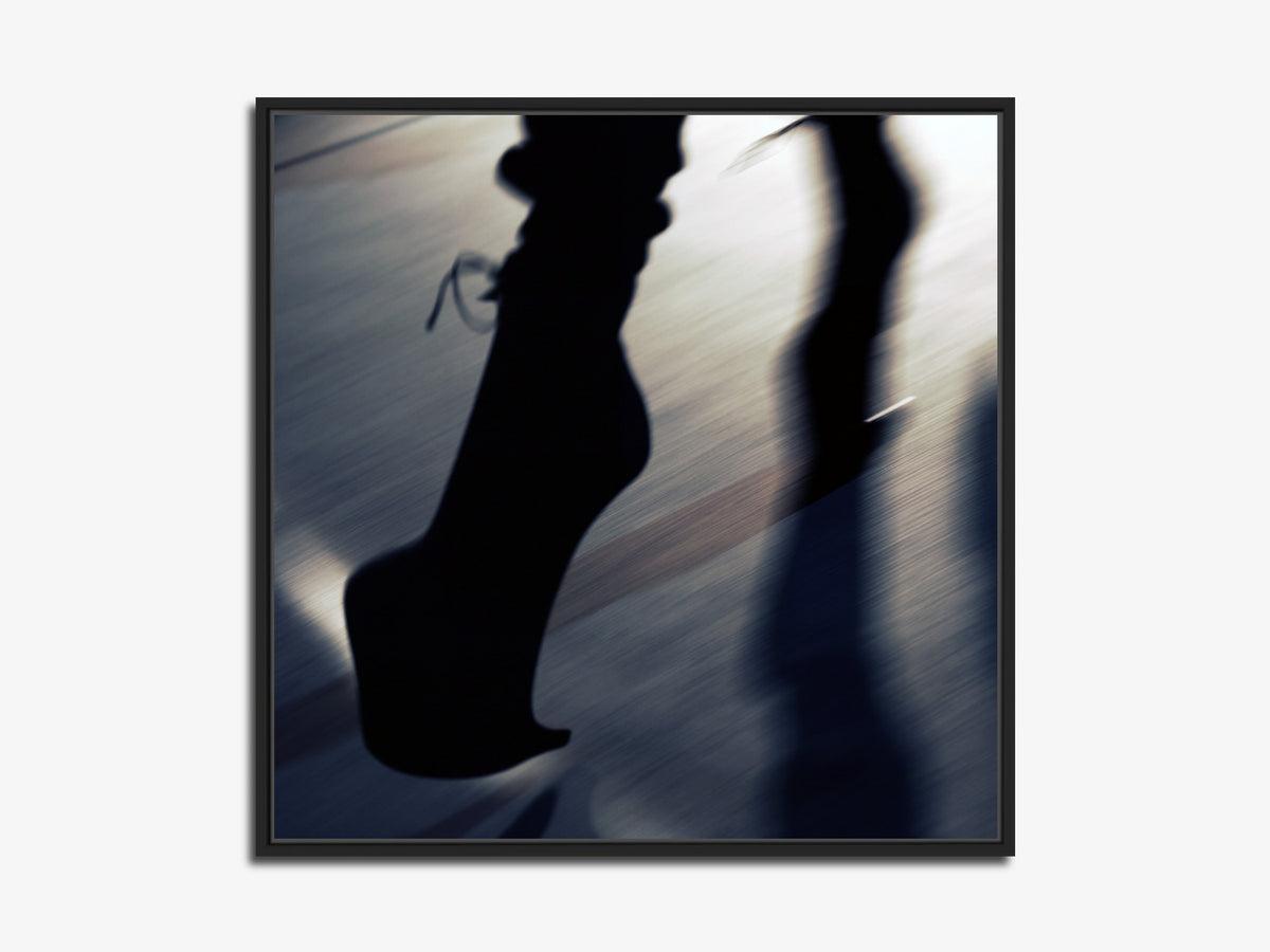 The Other Side of the Picture 03 – shoes created for Nina Ricci, backstage fine art print, black matt floater frame | Beau Edition