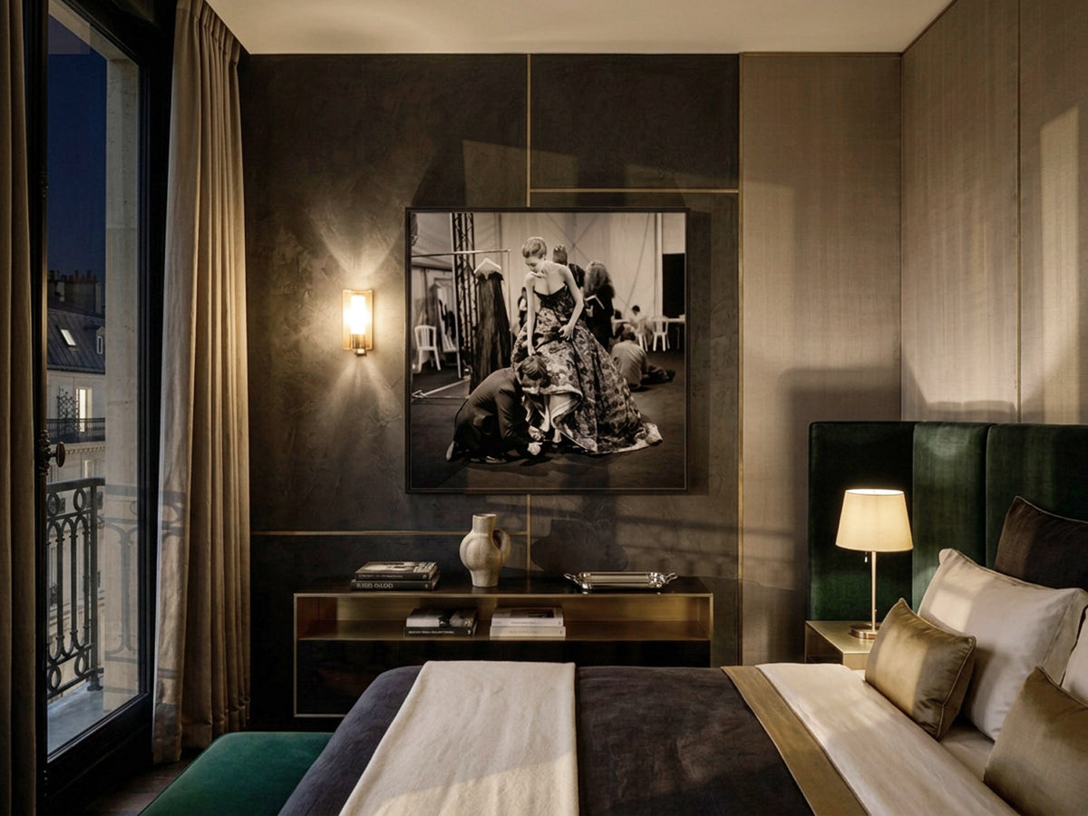 The Other Side of the Picture 05 – interior wall art, Kim Noorda backstage fine art print, view 2 | Beau Edition