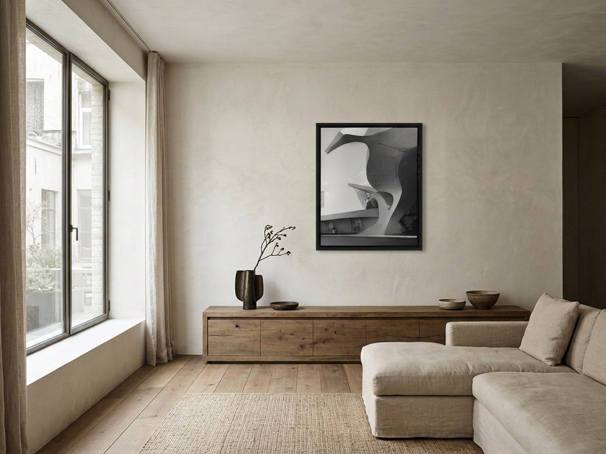 TWA Flight Center 04 – concrete pier of the TWA terminal, interior wall art | Beau Edition