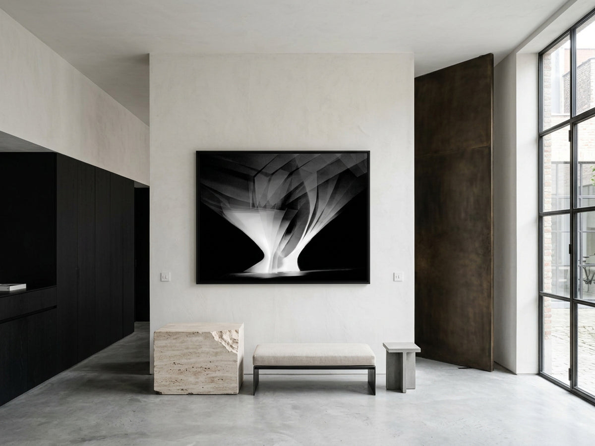TWA Flight Center 07 – light study on the TWA terminal model, interior wall art, view 2 | Beau Edition
